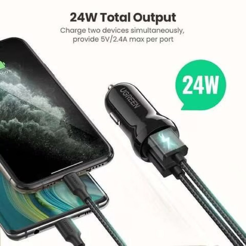 UGREEN Dual USB Car Charger