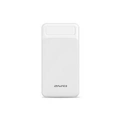 AWEI P5K Portable Power Bank 10000mAh Powerbank Dual USB A Type c Micro Dual input Fast Charge Travel Poverbank For Mobile Phone